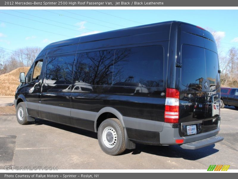 Jet Black / Black Leatherette 2012 Mercedes-Benz Sprinter 2500 High Roof Passenger Van