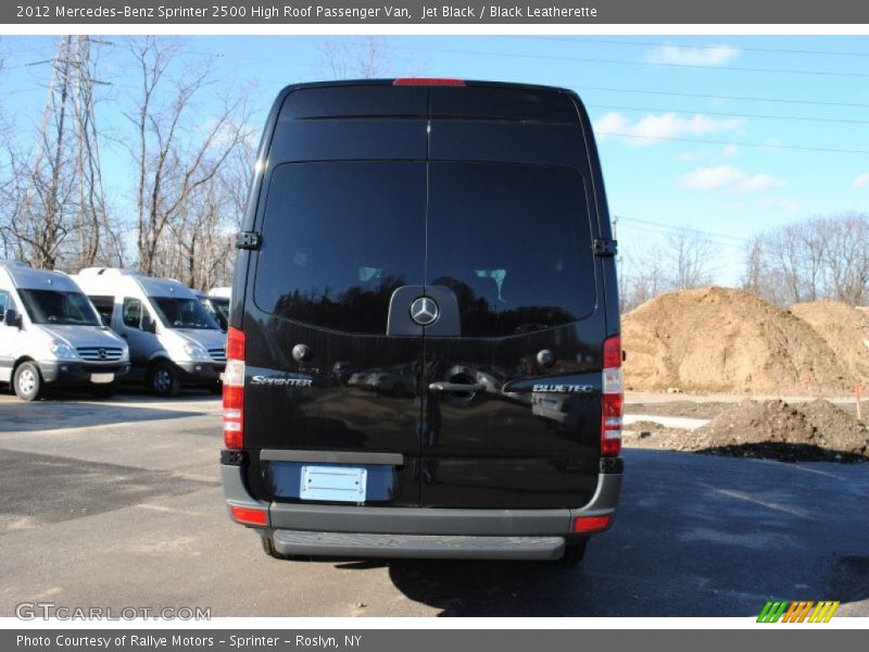 Jet Black / Black Leatherette 2012 Mercedes-Benz Sprinter 2500 High Roof Passenger Van