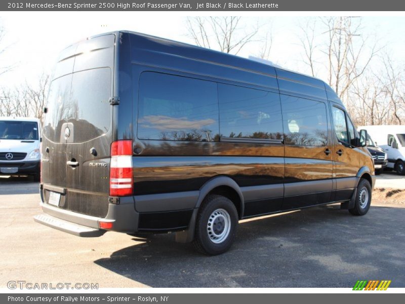 Jet Black / Black Leatherette 2012 Mercedes-Benz Sprinter 2500 High Roof Passenger Van