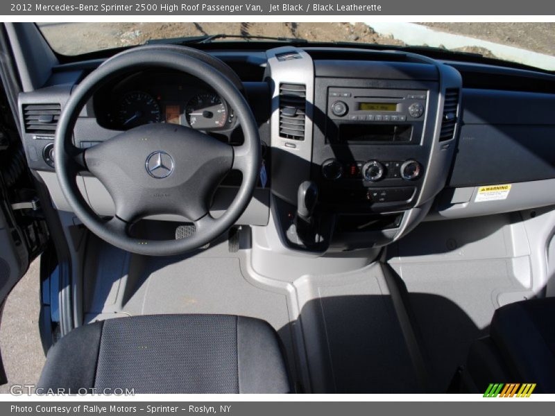 Jet Black / Black Leatherette 2012 Mercedes-Benz Sprinter 2500 High Roof Passenger Van
