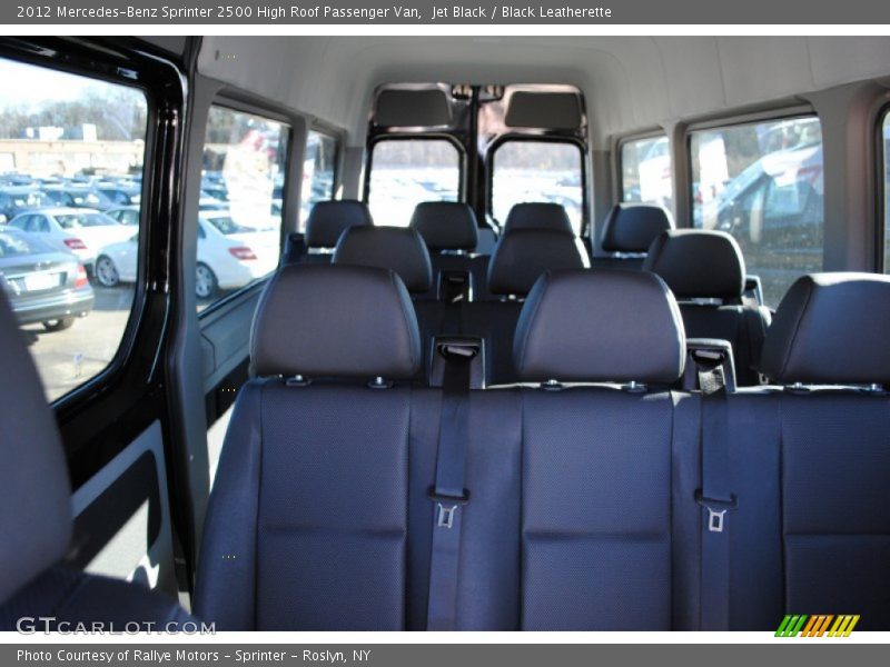Jet Black / Black Leatherette 2012 Mercedes-Benz Sprinter 2500 High Roof Passenger Van