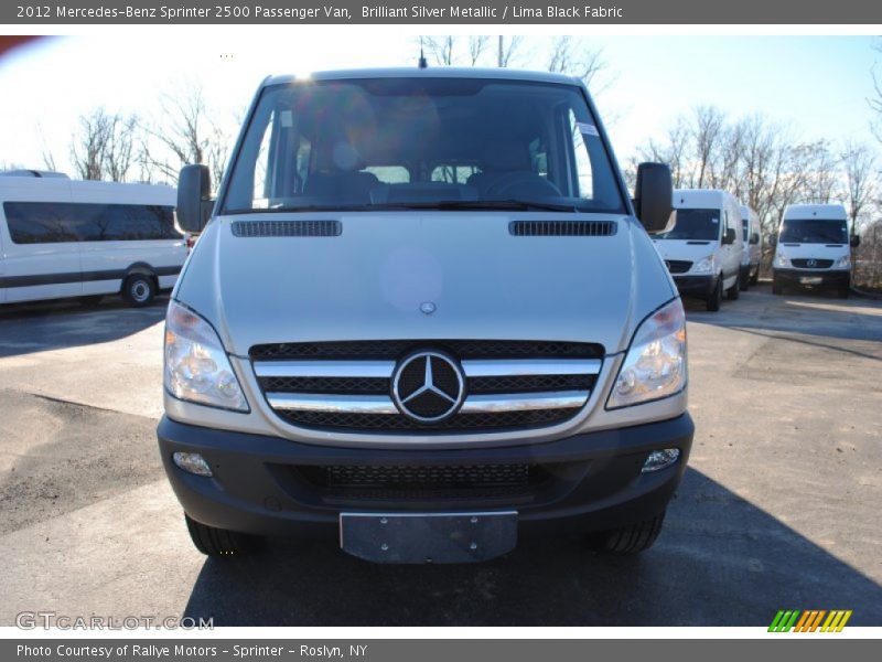 Brilliant Silver Metallic / Lima Black Fabric 2012 Mercedes-Benz Sprinter 2500 Passenger Van