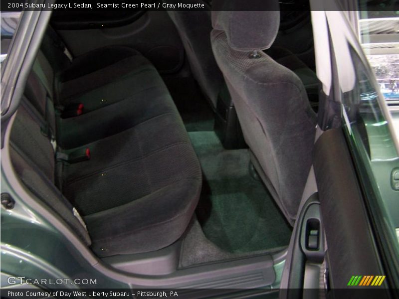 Seamist Green Pearl / Gray Moquette 2004 Subaru Legacy L Sedan