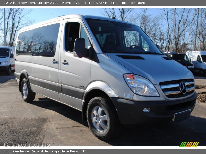 Brilliant Silver Metallic / Lima Black Fabric 2012 Mercedes-Benz Sprinter 2500 Passenger Van
