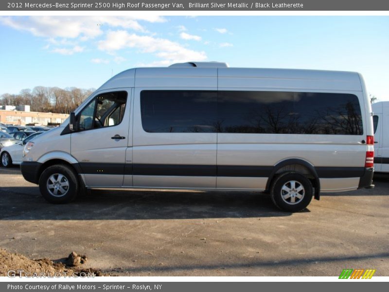  2012 Sprinter 2500 High Roof Passenger Van Brilliant Silver Metallic