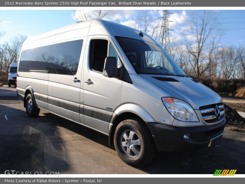 Front 3/4 View of 2012 Sprinter 2500 High Roof Passenger Van