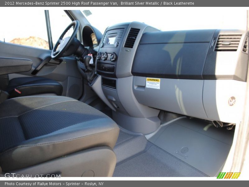 Brilliant Silver Metallic / Black Leatherette 2012 Mercedes-Benz Sprinter 2500 High Roof Passenger Van