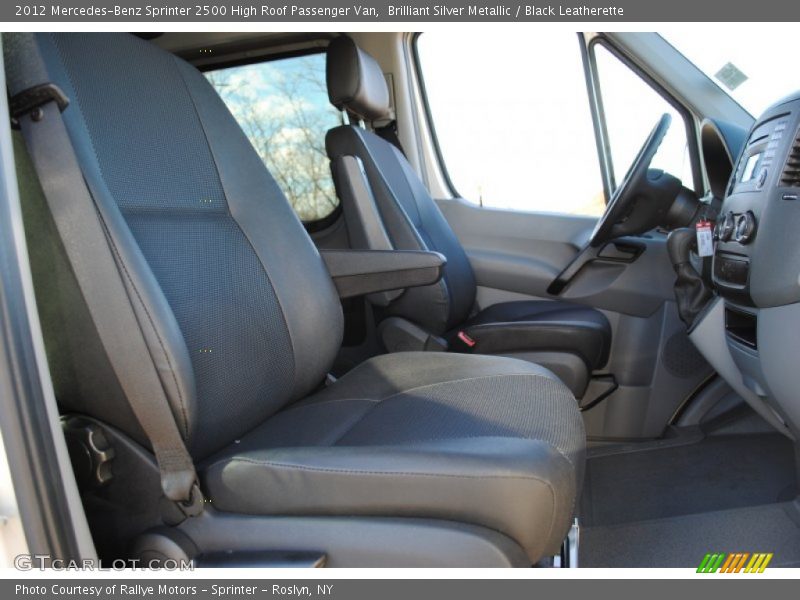 Brilliant Silver Metallic / Black Leatherette 2012 Mercedes-Benz Sprinter 2500 High Roof Passenger Van