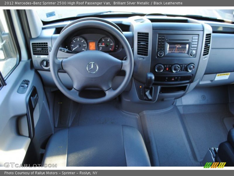 Brilliant Silver Metallic / Black Leatherette 2012 Mercedes-Benz Sprinter 2500 High Roof Passenger Van