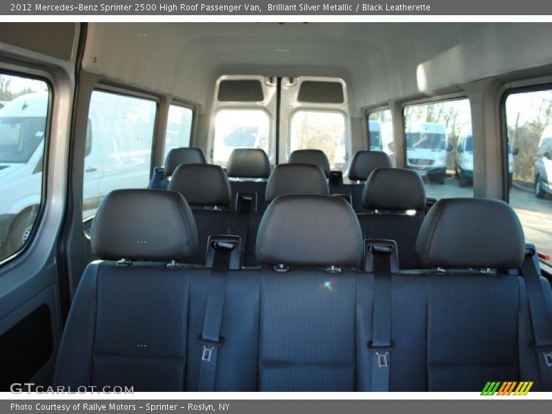 Brilliant Silver Metallic / Black Leatherette 2012 Mercedes-Benz Sprinter 2500 High Roof Passenger Van