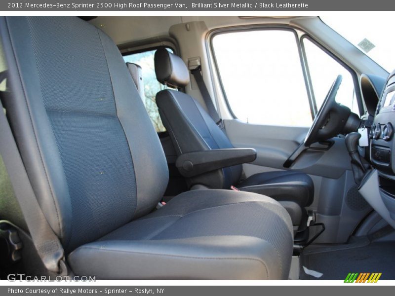 Brilliant Silver Metallic / Black Leatherette 2012 Mercedes-Benz Sprinter 2500 High Roof Passenger Van