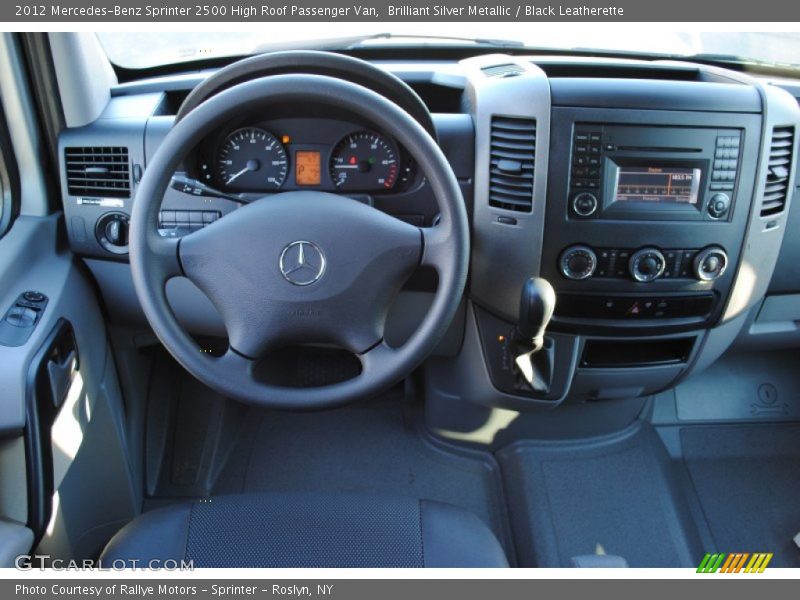 Brilliant Silver Metallic / Black Leatherette 2012 Mercedes-Benz Sprinter 2500 High Roof Passenger Van