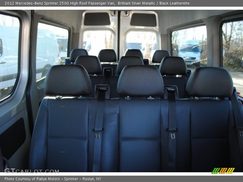 Brilliant Silver Metallic / Black Leatherette 2012 Mercedes-Benz Sprinter 2500 High Roof Passenger Van