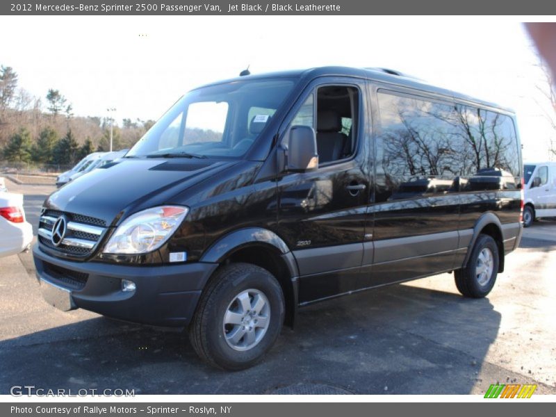Jet Black / Black Leatherette 2012 Mercedes-Benz Sprinter 2500 Passenger Van