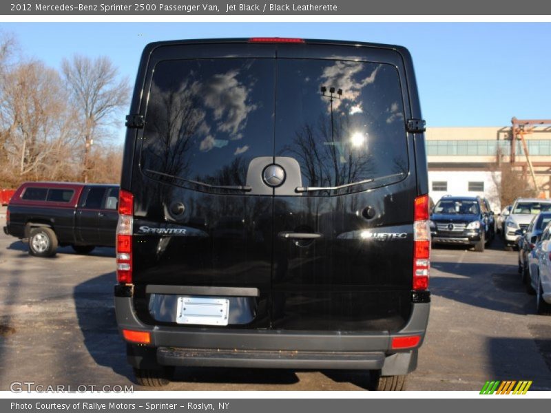 Jet Black / Black Leatherette 2012 Mercedes-Benz Sprinter 2500 Passenger Van