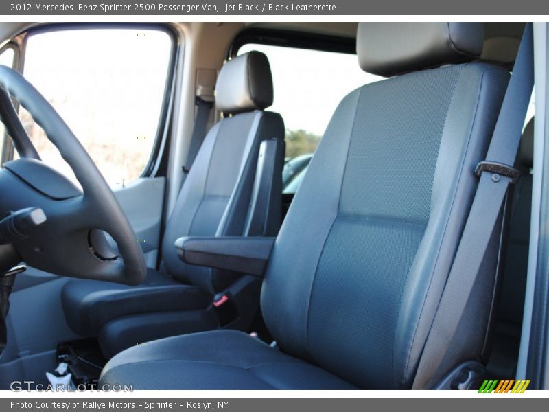  2012 Sprinter 2500 Passenger Van Black Leatherette Interior