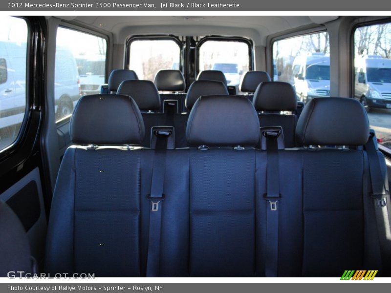 Rear Seat of 2012 Sprinter 2500 Passenger Van