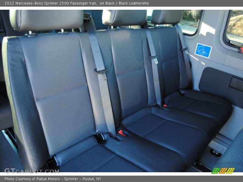 Rear Seat of 2012 Sprinter 2500 Passenger Van