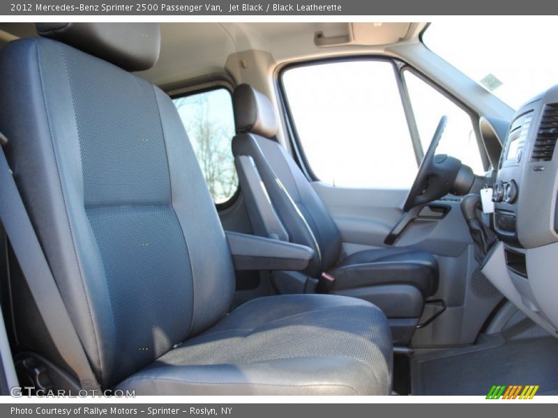  2012 Sprinter 2500 Passenger Van Black Leatherette Interior