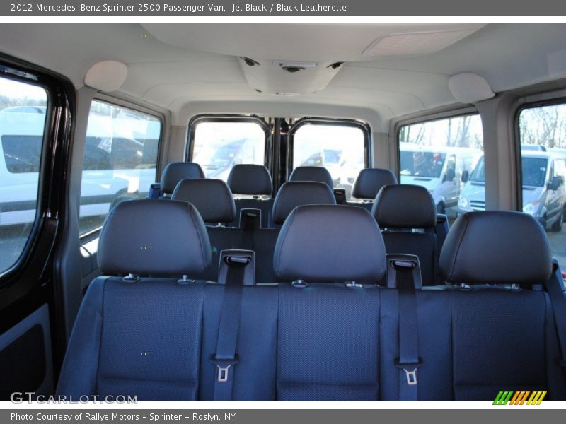  2012 Sprinter 2500 Passenger Van Black Leatherette Interior