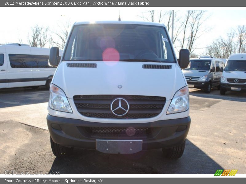 Arctic White / Lima Black Fabric 2012 Mercedes-Benz Sprinter 2500 Cargo Van