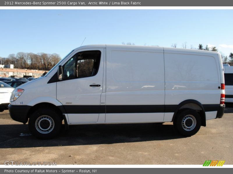 Arctic White / Lima Black Fabric 2012 Mercedes-Benz Sprinter 2500 Cargo Van