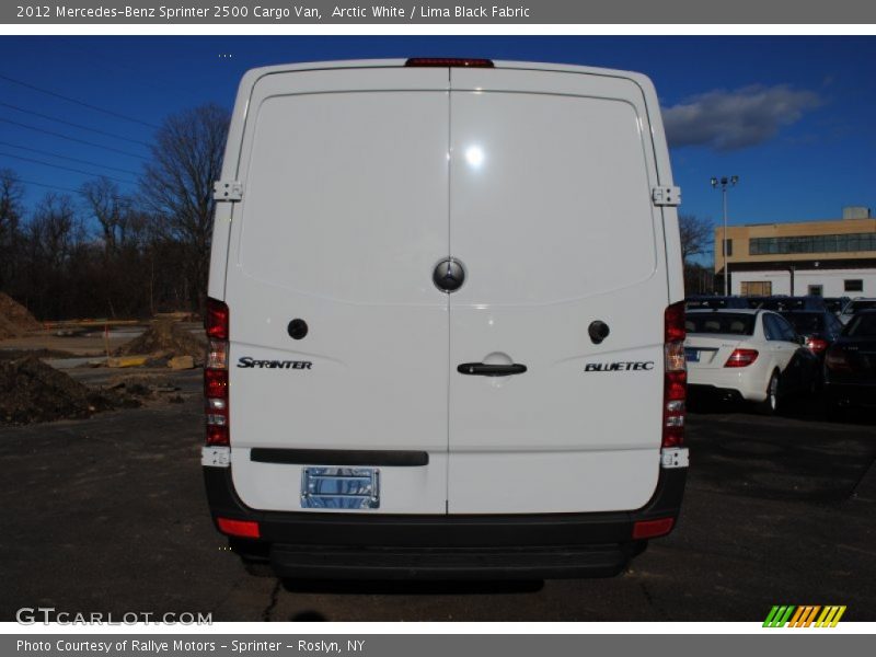 Arctic White / Lima Black Fabric 2012 Mercedes-Benz Sprinter 2500 Cargo Van