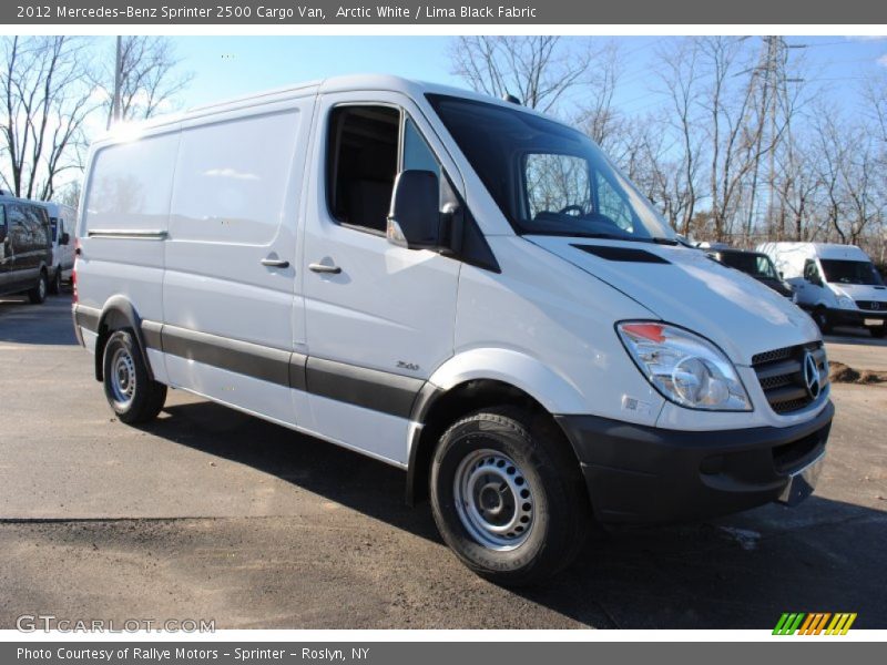 Front 3/4 View of 2012 Sprinter 2500 Cargo Van