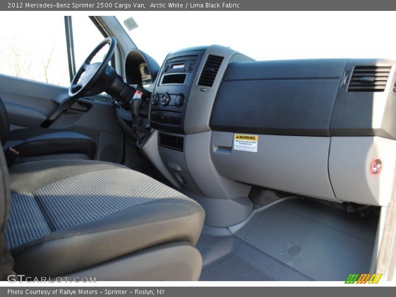 Arctic White / Lima Black Fabric 2012 Mercedes-Benz Sprinter 2500 Cargo Van