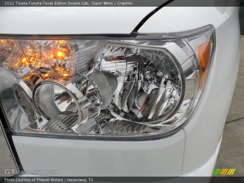 Super White / Graphite 2012 Toyota Tundra Texas Edition Double Cab