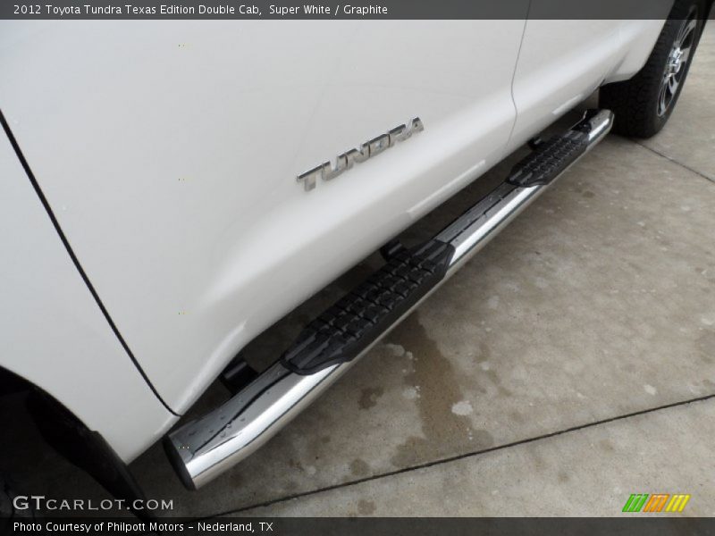 Super White / Graphite 2012 Toyota Tundra Texas Edition Double Cab