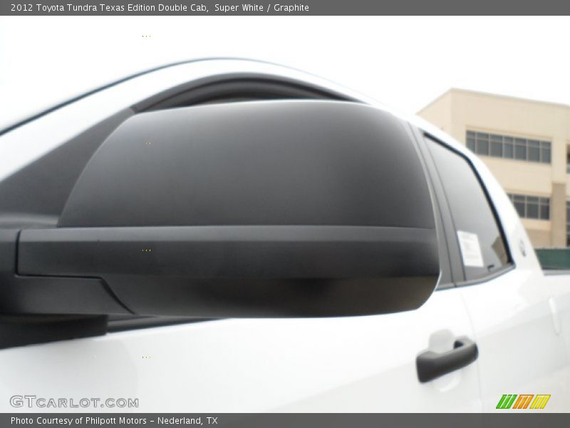 Super White / Graphite 2012 Toyota Tundra Texas Edition Double Cab