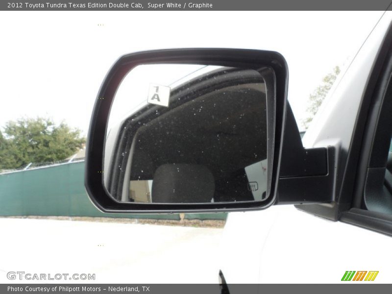Super White / Graphite 2012 Toyota Tundra Texas Edition Double Cab