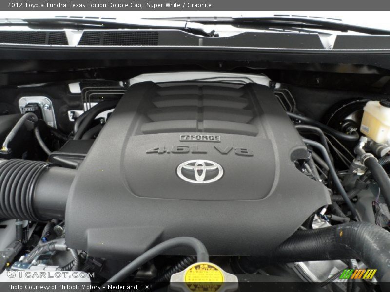 Super White / Graphite 2012 Toyota Tundra Texas Edition Double Cab