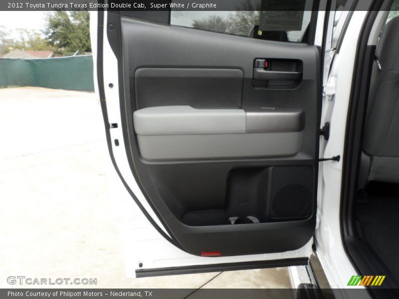 Super White / Graphite 2012 Toyota Tundra Texas Edition Double Cab