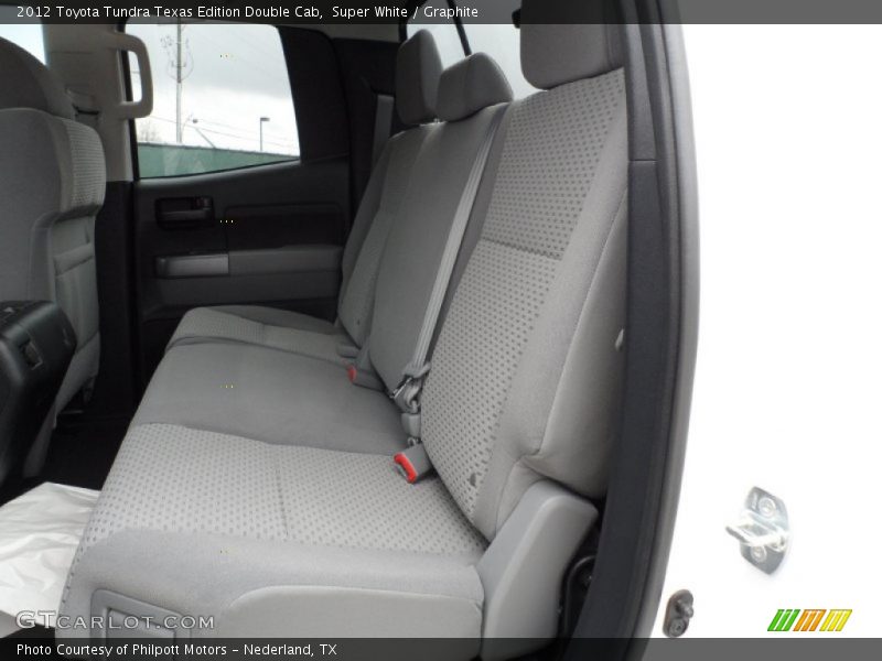 Super White / Graphite 2012 Toyota Tundra Texas Edition Double Cab