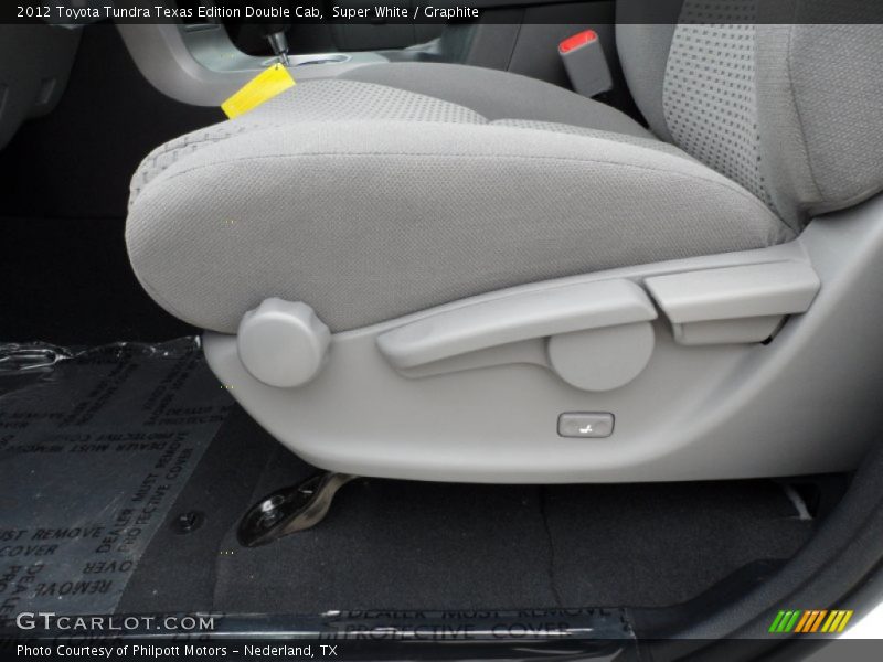 Super White / Graphite 2012 Toyota Tundra Texas Edition Double Cab