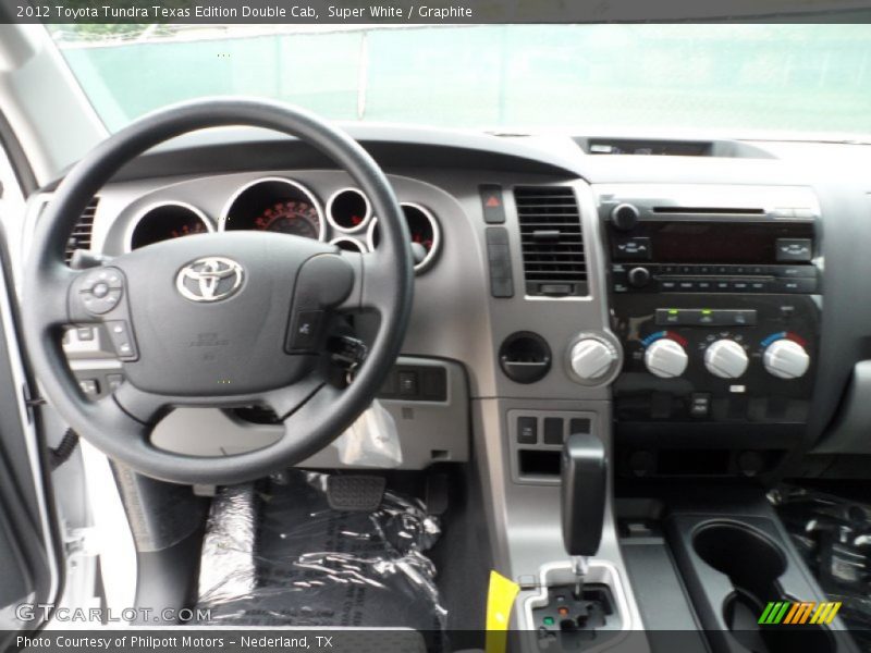 Super White / Graphite 2012 Toyota Tundra Texas Edition Double Cab