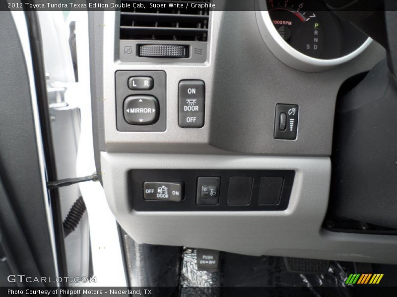 Super White / Graphite 2012 Toyota Tundra Texas Edition Double Cab