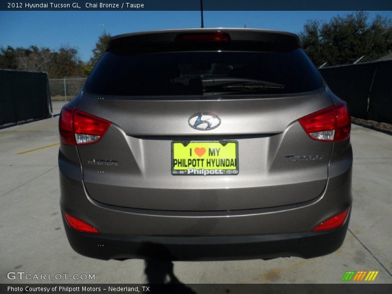 Chai Bronze / Taupe 2012 Hyundai Tucson GL