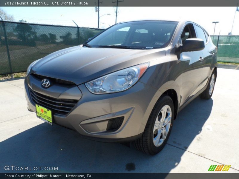 Chai Bronze / Taupe 2012 Hyundai Tucson GL