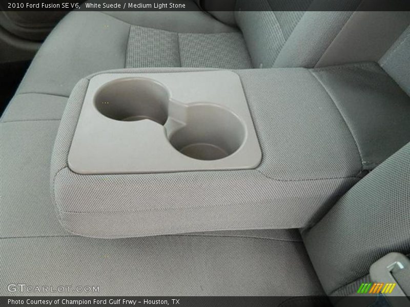 White Suede / Medium Light Stone 2010 Ford Fusion SE V6