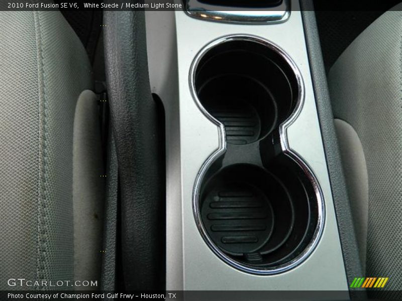 White Suede / Medium Light Stone 2010 Ford Fusion SE V6