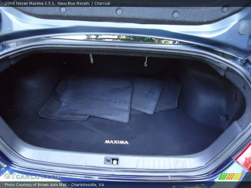 Navy Blue Metallic / Charcoal 2009 Nissan Maxima 3.5 S