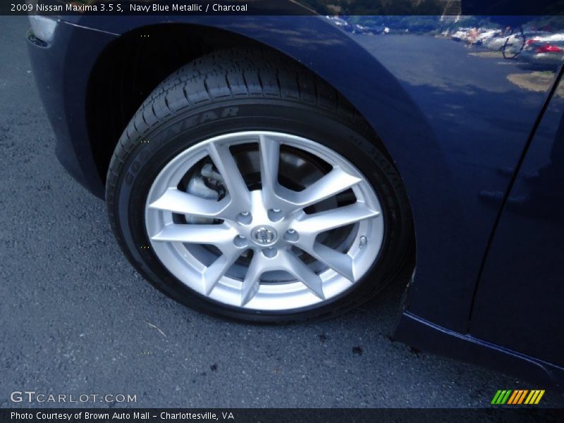 Navy Blue Metallic / Charcoal 2009 Nissan Maxima 3.5 S