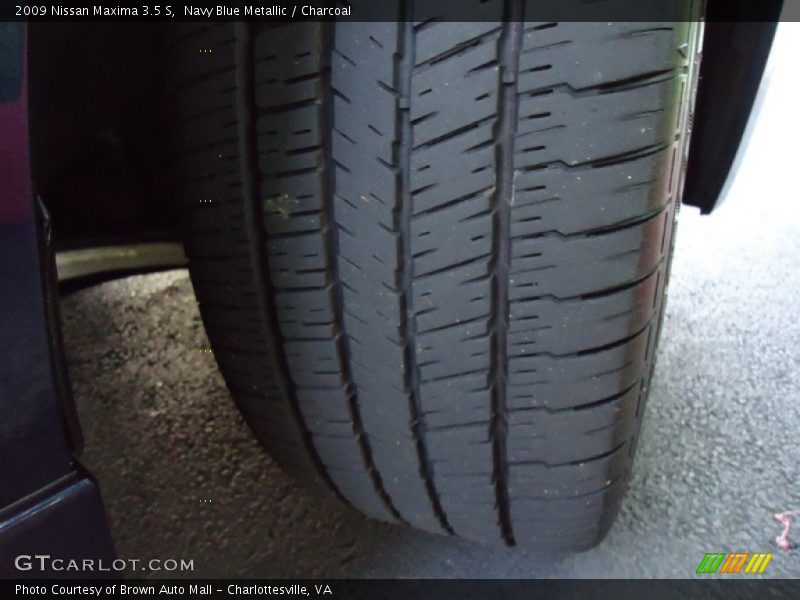 Navy Blue Metallic / Charcoal 2009 Nissan Maxima 3.5 S