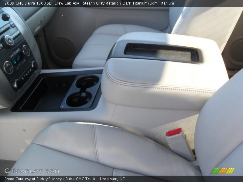 Stealth Gray Metallic / Dark Titanium/Light Titanium 2009 GMC Sierra 1500 SLT Crew Cab 4x4
