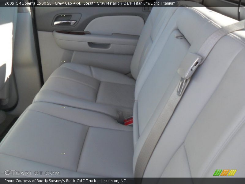 Stealth Gray Metallic / Dark Titanium/Light Titanium 2009 GMC Sierra 1500 SLT Crew Cab 4x4