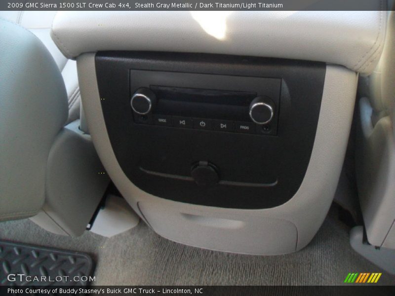Stealth Gray Metallic / Dark Titanium/Light Titanium 2009 GMC Sierra 1500 SLT Crew Cab 4x4