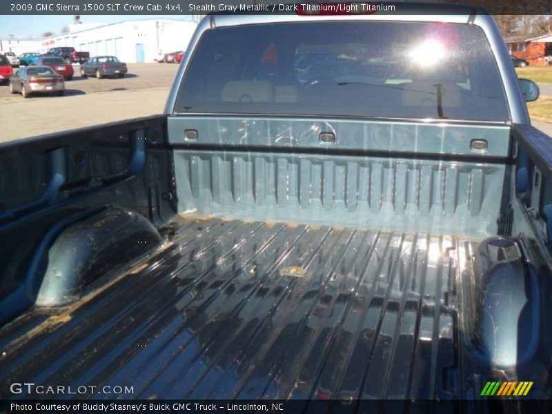 Stealth Gray Metallic / Dark Titanium/Light Titanium 2009 GMC Sierra 1500 SLT Crew Cab 4x4